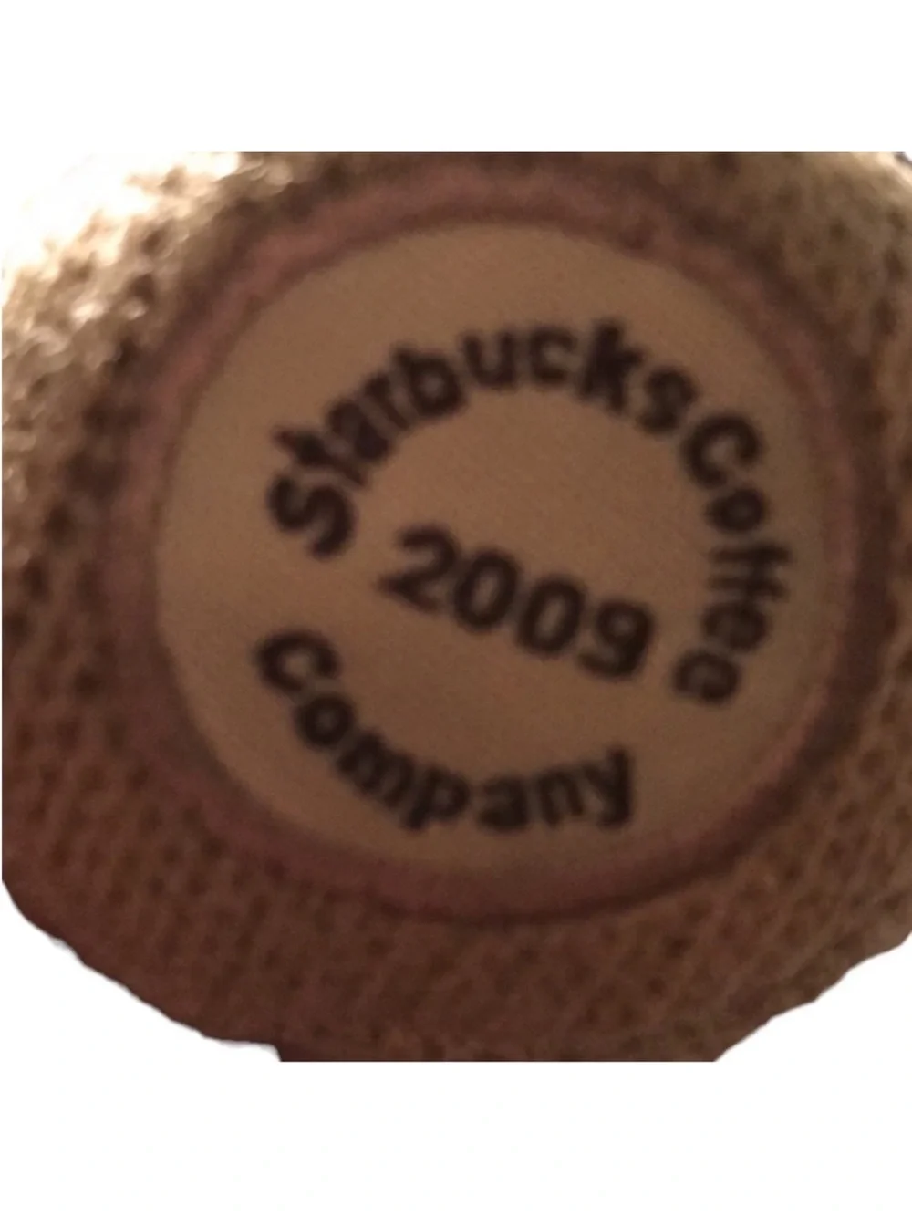 Starbucks Bearista 85th Edition Fall Plush Bear Stuffed Animal